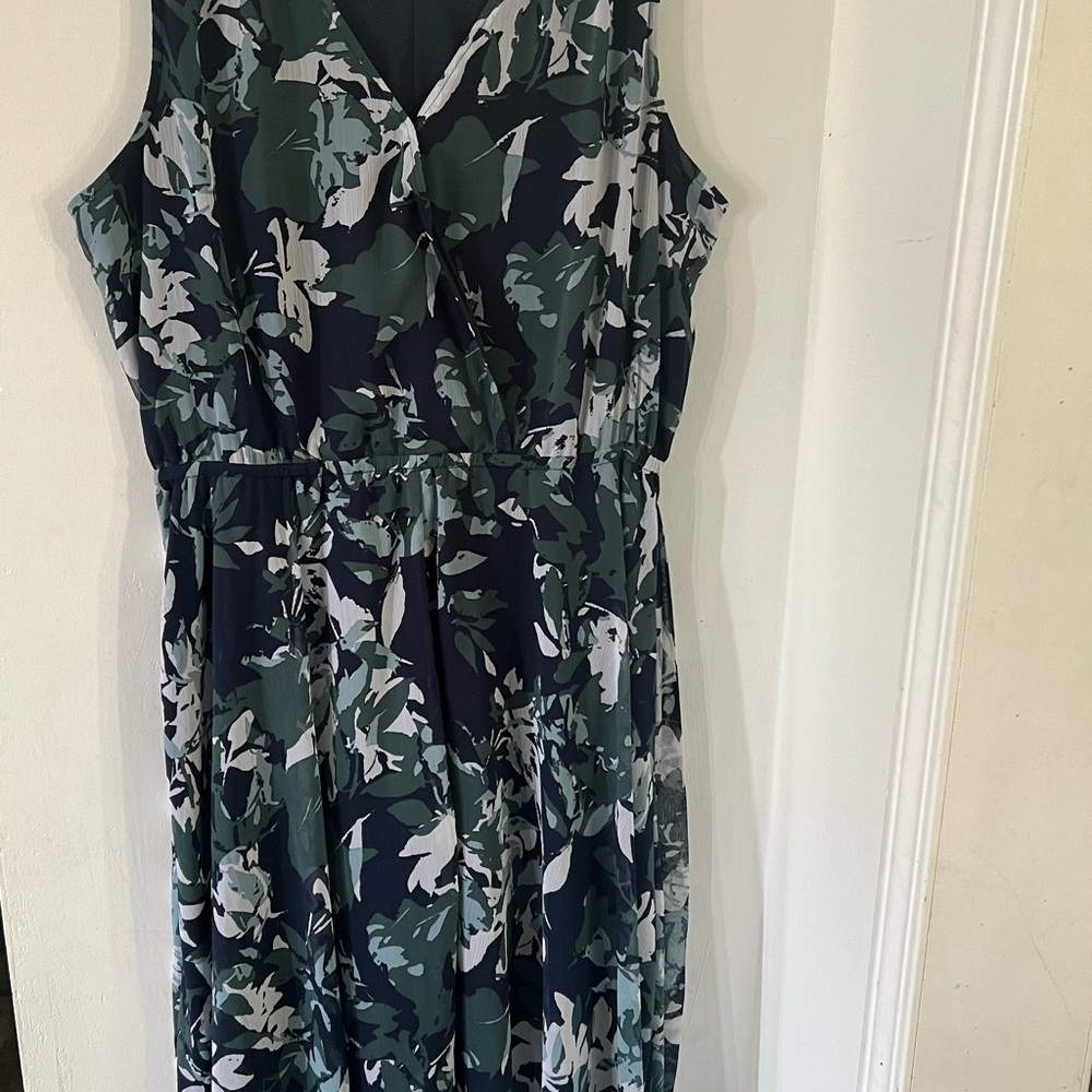 Banana Republic Floral Sleeveless Dress